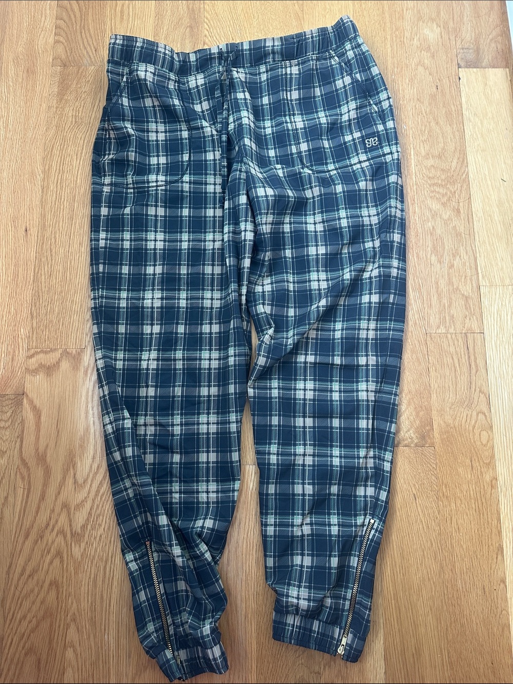 Albion Plaid Jetsetter Joggers